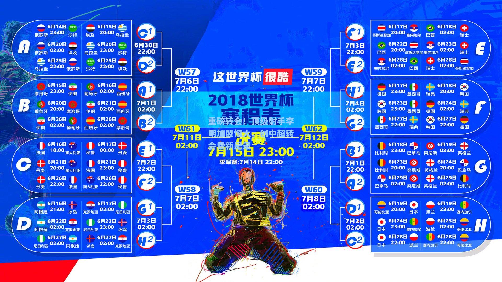 重磅转会！顶级射手李明加盟恒大，创中超转会费新纪录
